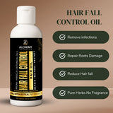 Hair Fall Control Hair Oil with Argan Oil & Hibiscus – Herbal Hair Nourishment & Root Strengthening Oil