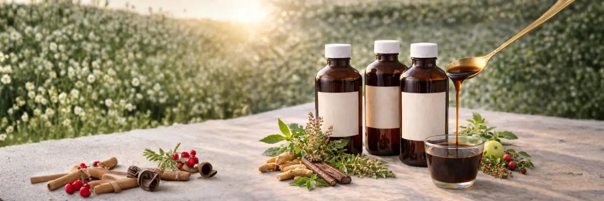 Herbal syrups