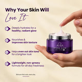 AVRA Hydra Glow Day Cream features