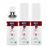 Three bottles of Vitonmix Iron supplement