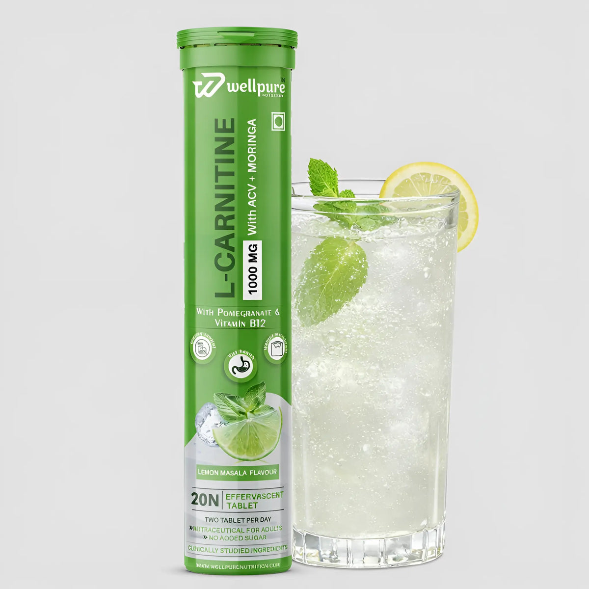 Wellpure L-Carnitine supplement tube