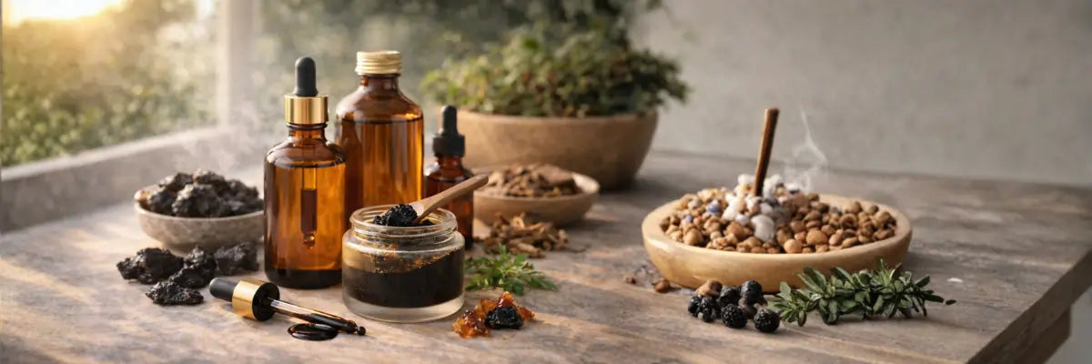 Performance & vitality oils/resins