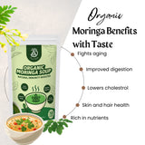 Organic Moringa & Fenugreek Soup Sachets | Immunity & Digestion Support – 20 Sachets