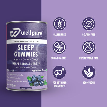 Sleep Gummies – Melatonin & Herbal Blend