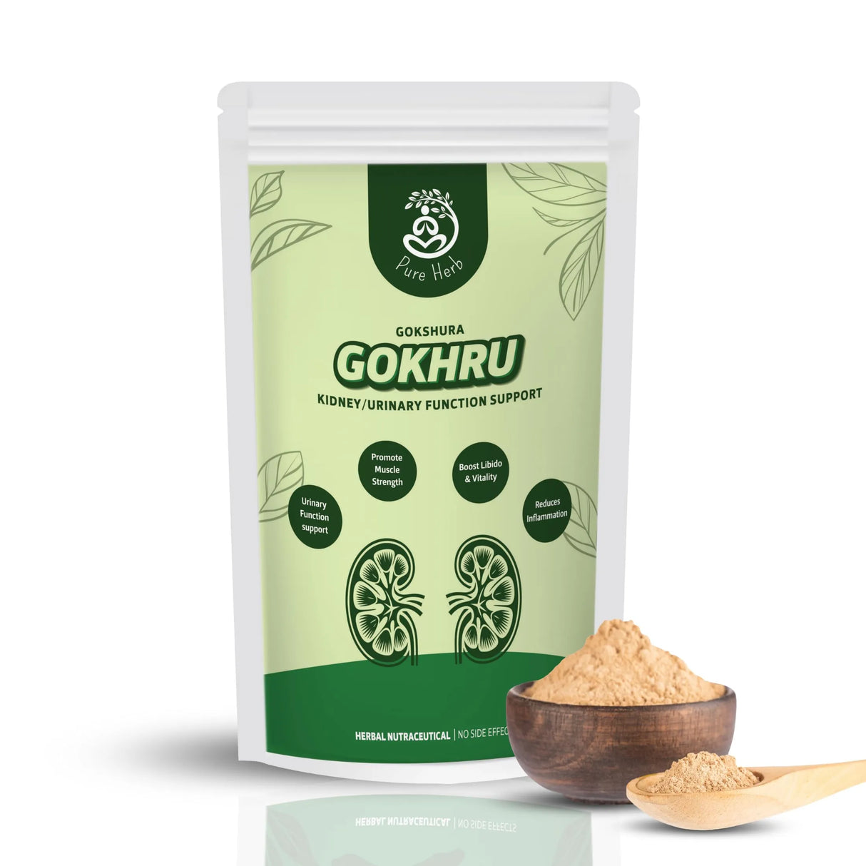 Gokharu Powder | Tribulus Terrestris Strength, Stamina & Vitality Support – 100g