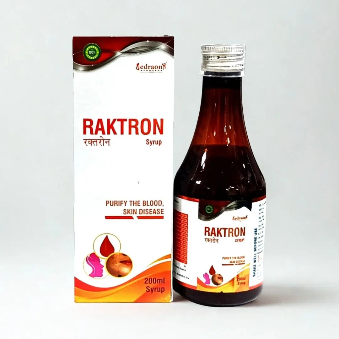 Raktron syrup bottle