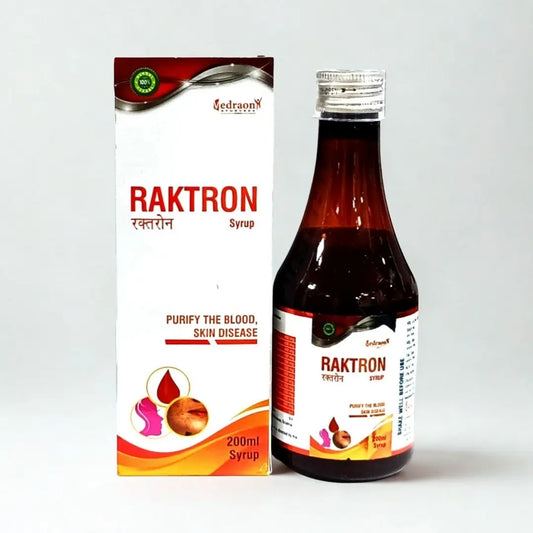 Raktron syrup bottle