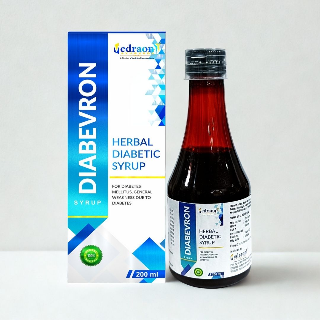DIABEVRON Syrup – Herbal Diabetic Care Tonic