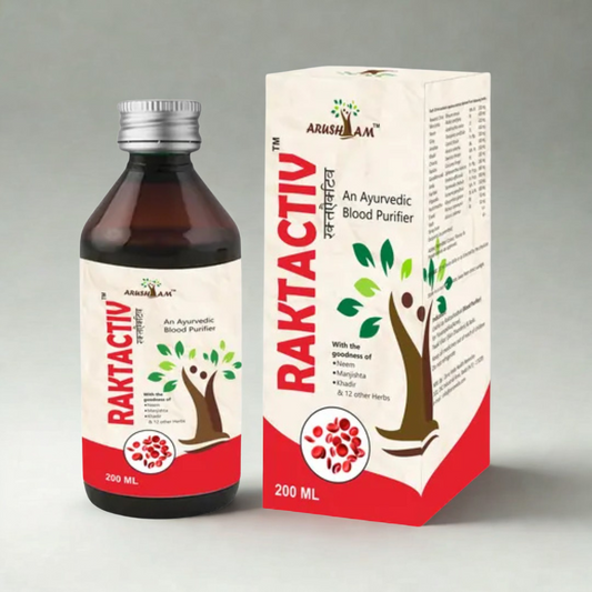 Raktactiv – Ayurvedic Blood Purifier with 12+ Herbs