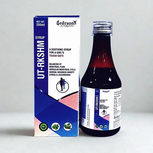 Vedraon Utrkshm syrup bottle