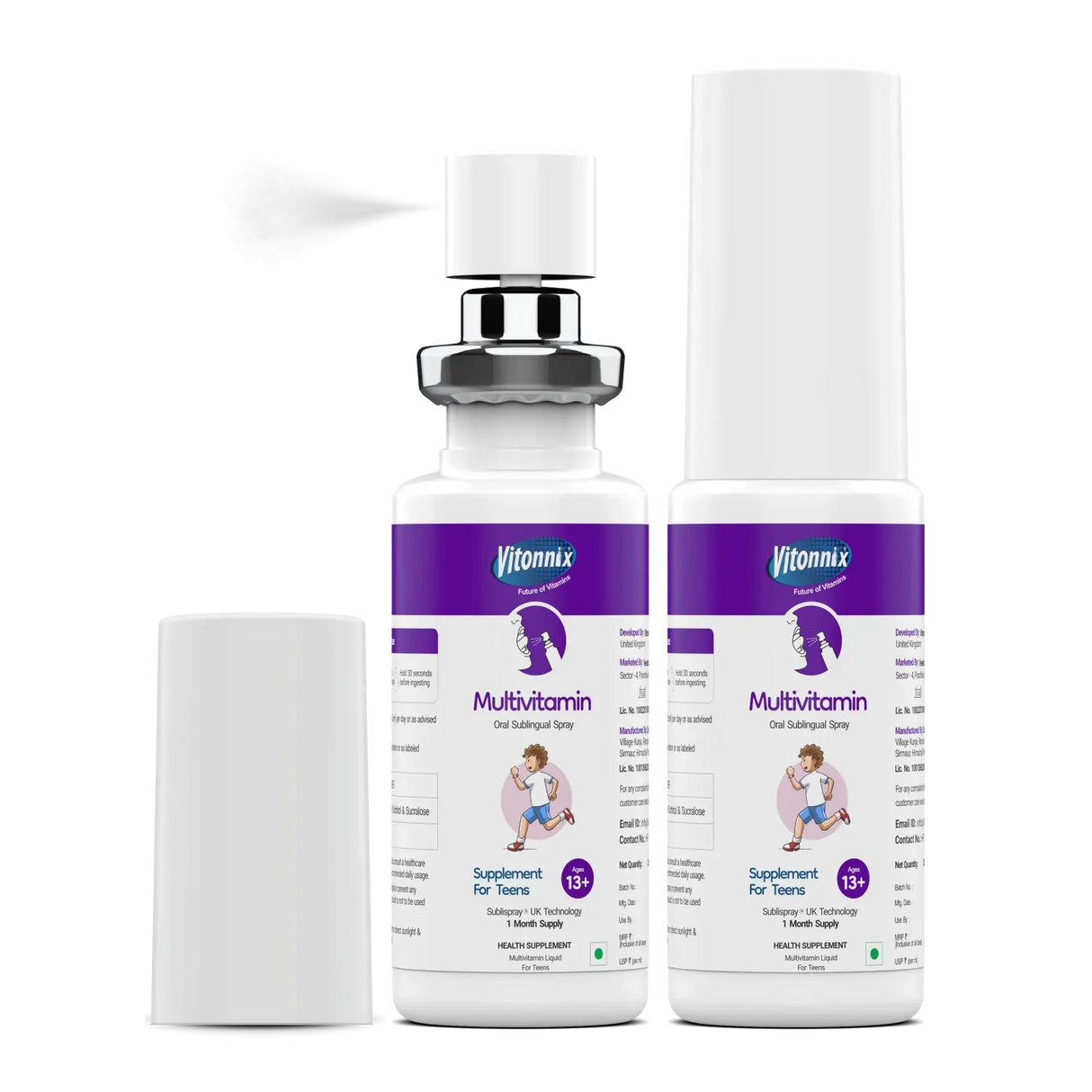 Multivitamin Sublingual Oral Spray For 13+