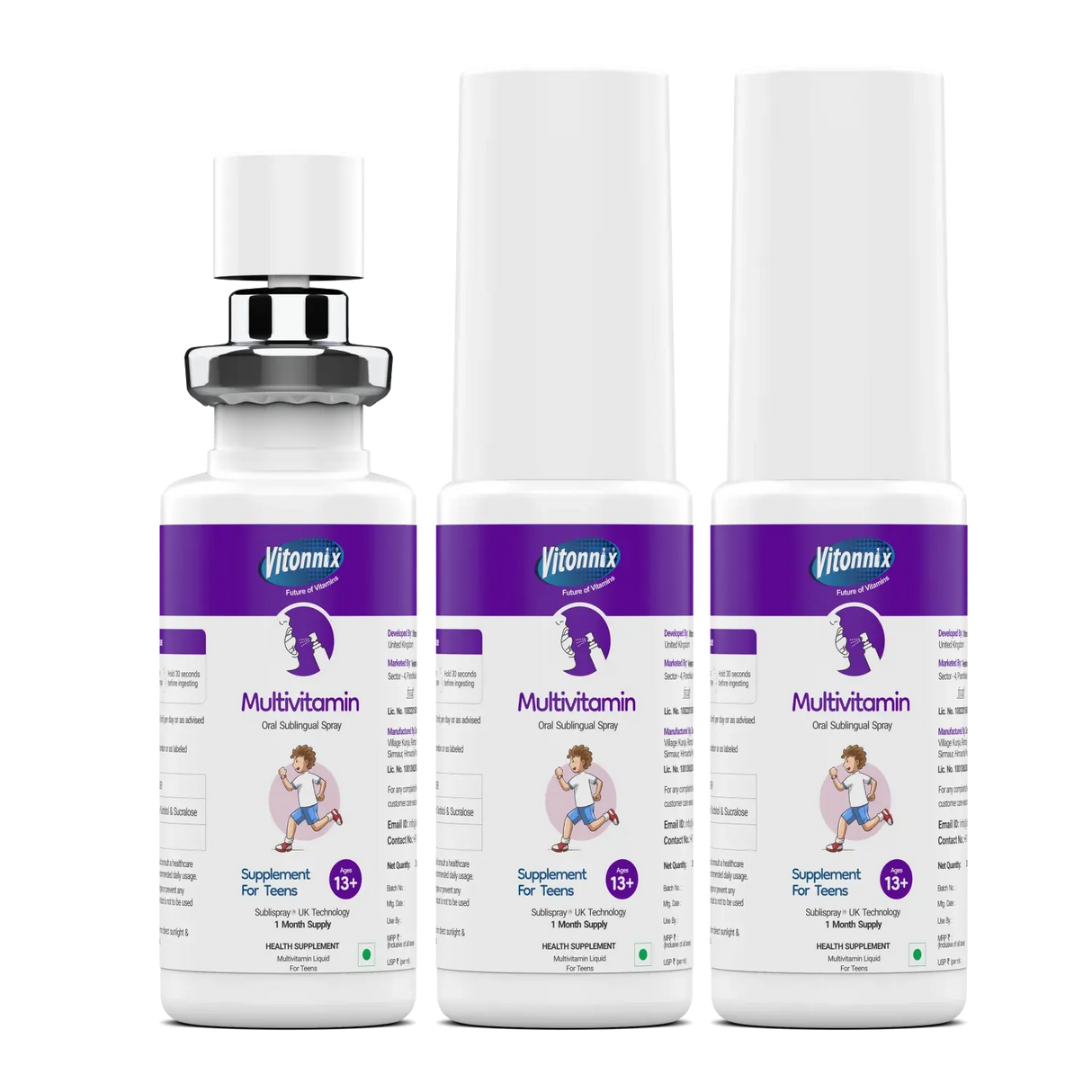 Multivitamin Sublingual Oral Spray For 13+
