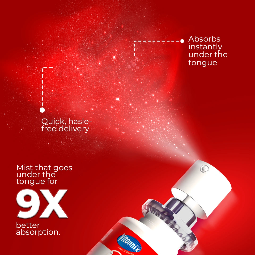 Vitamin supplement spray