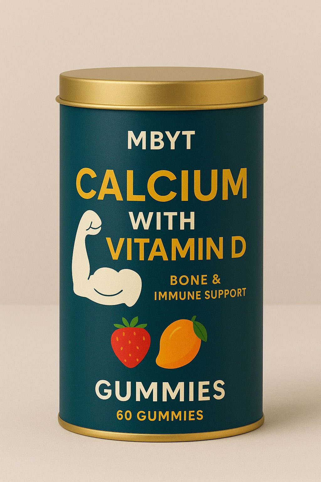 Calcium with vitamin D Gummies