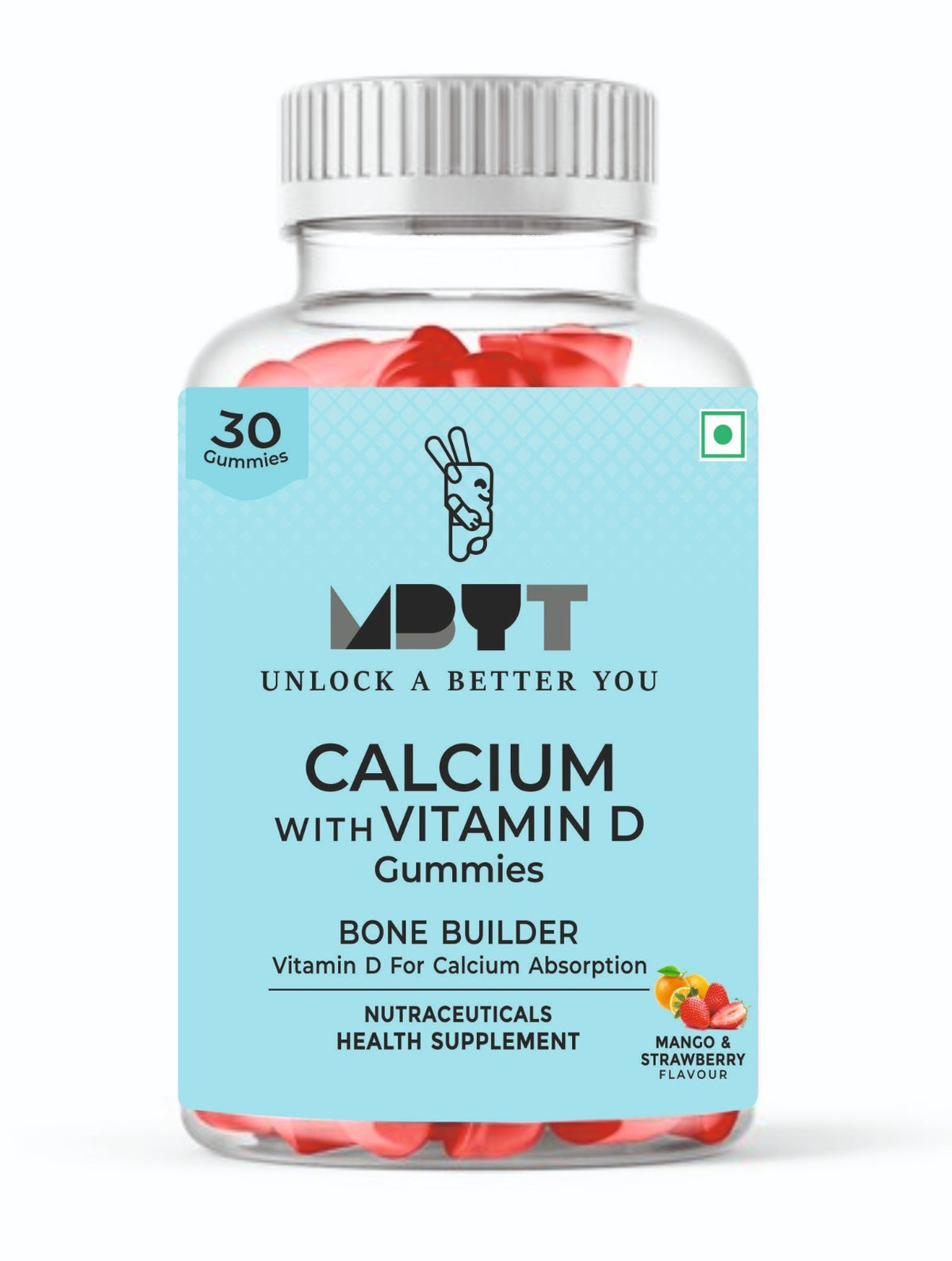 Calcium with vitamin D Gummies