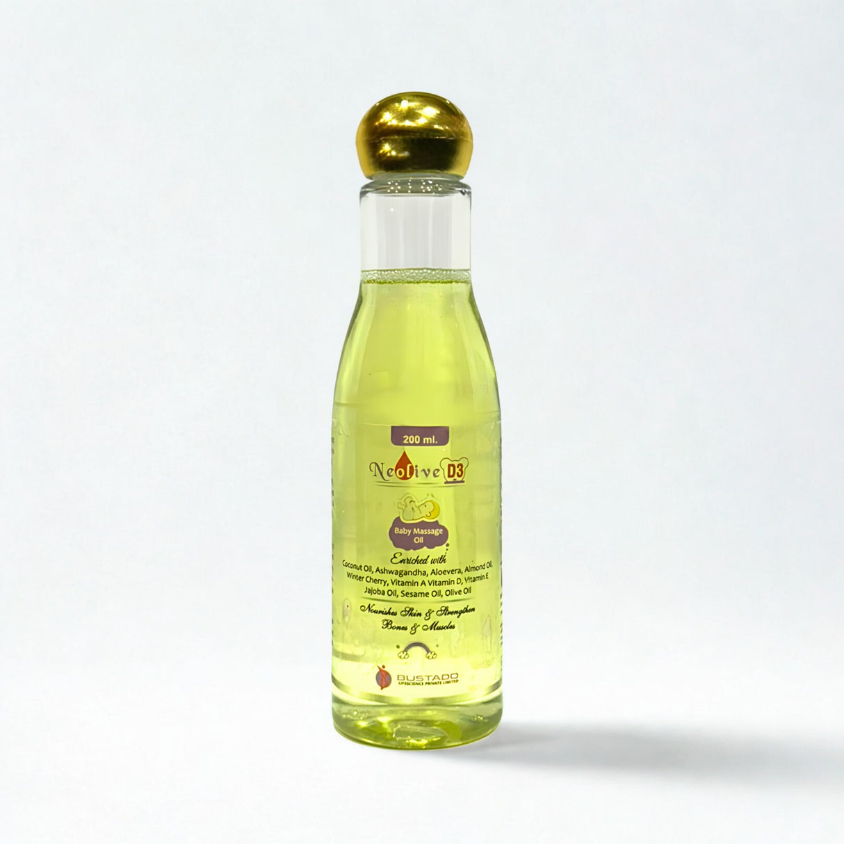 Neolive D3 Baby Massage Oil