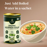 Organic Moringa & Fenugreek Soup Sachets | Immunity & Digestion Support – 20 Sachets