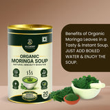 Organic Moringa & Fenugreek Soup Sachets | Immunity & Digestion Support – 20 Sachets