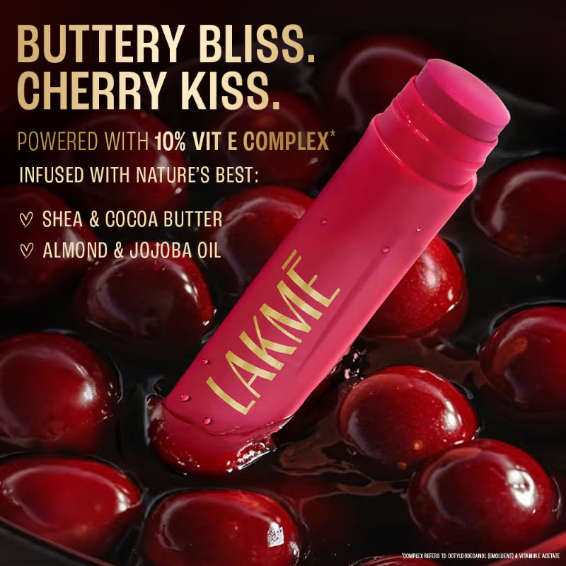 Lakme lip balm with cherries