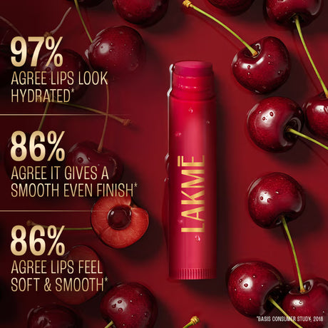 Lakme lip balm with cherries
