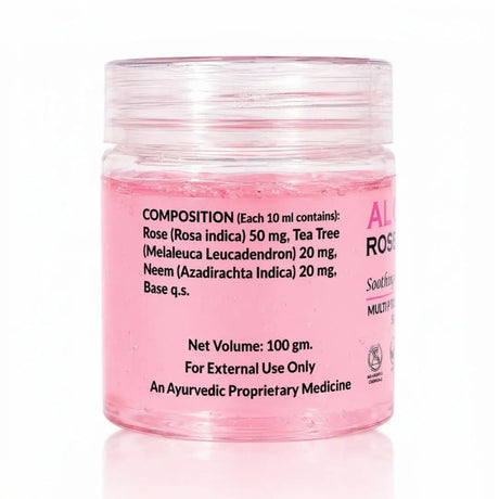 Aloheal Rose Gel Back Side