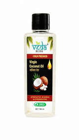 Veda Bliss Cold-Pressed Virgin Coconut Oil – Unrefined & Preservative-Free