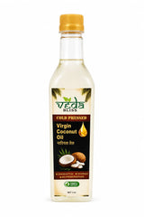 Veda Bliss Cold-Pressed Virgin Coconut Oil – Unrefined & Preservative-Free