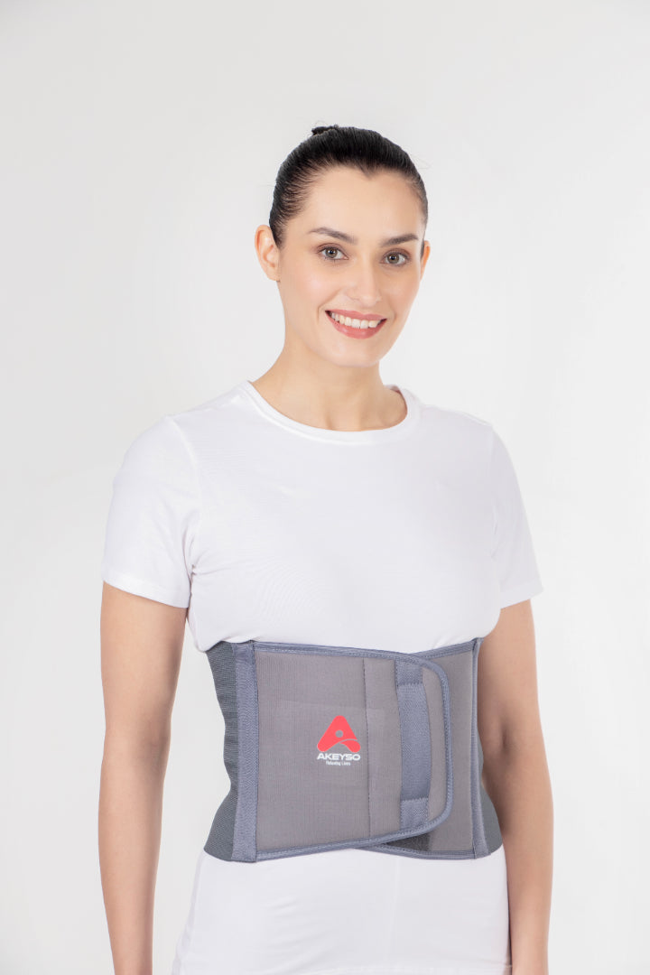 Abdominal Support 9" – Adjustable Abdominal Compression Support