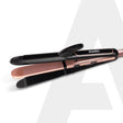 Rose gold and black hair straightener