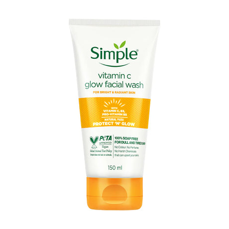 Simple Vitamin C Glow Facial Wash