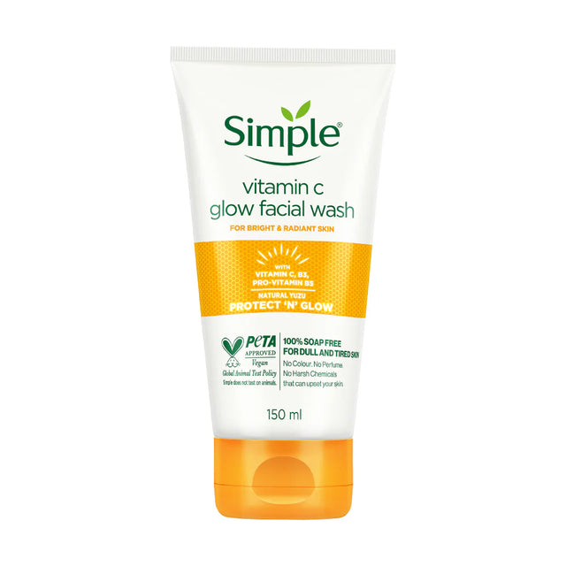 Simple Vitamin C Glow Facial Wash