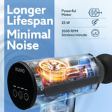AGARO product with technical specifications on a blue background