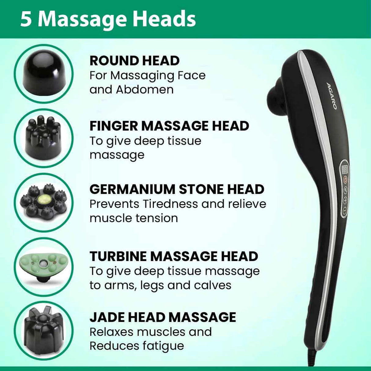 Marvel Massage Hammer | Handheld Full Body Massager