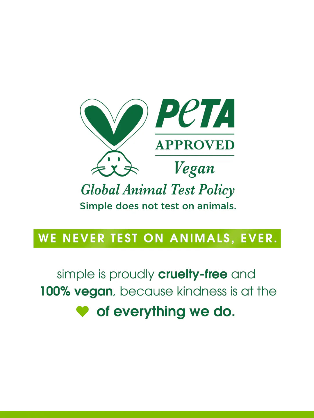 PETA logo and text 
