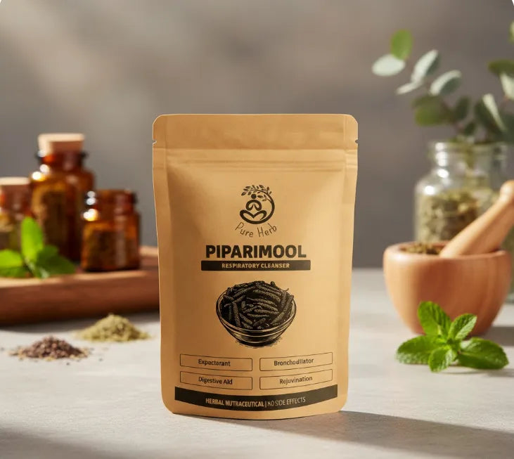 Piparimool Powder | Digestion, Metabolism & Respiratory Wellness Support