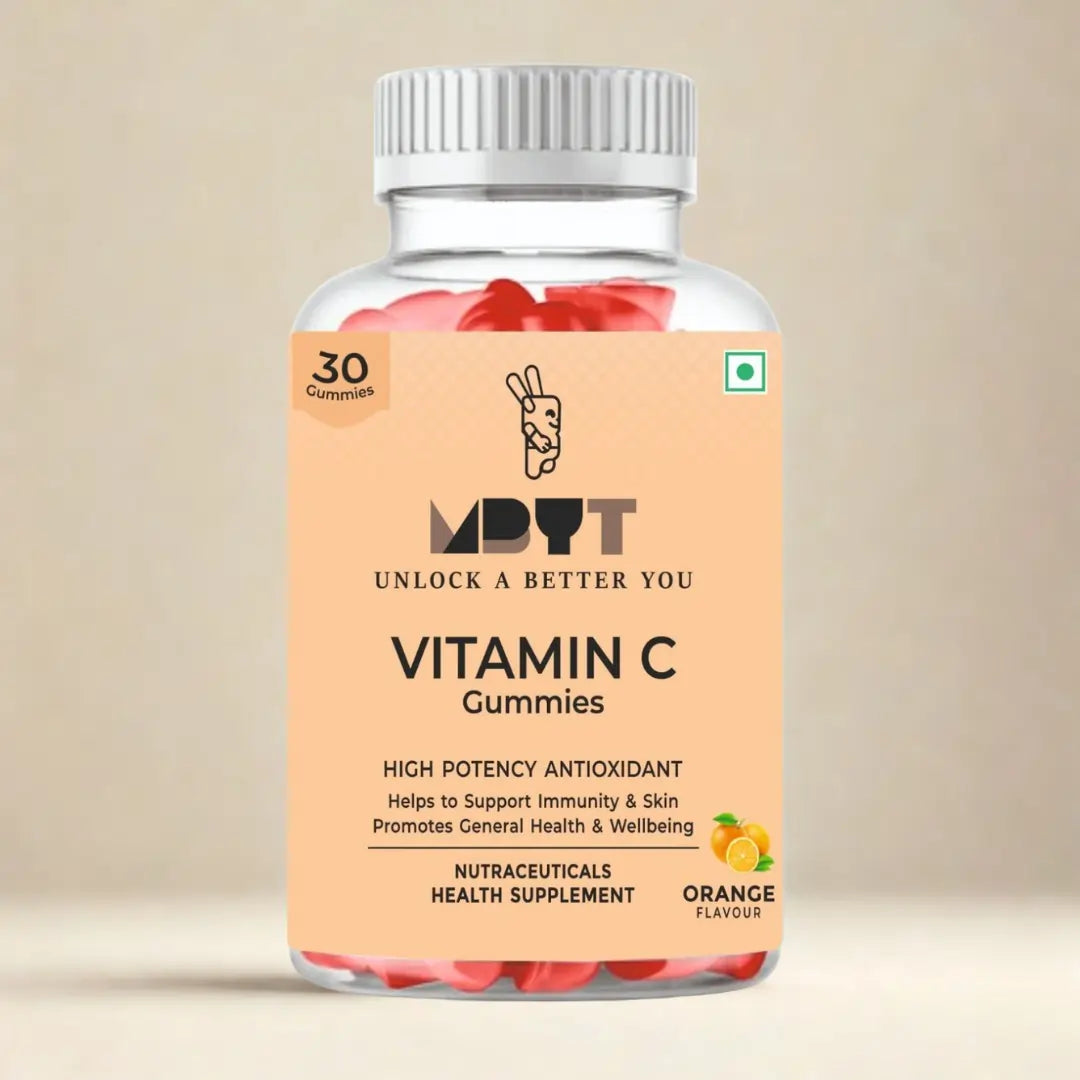 Bottle of Vitamin C gummies