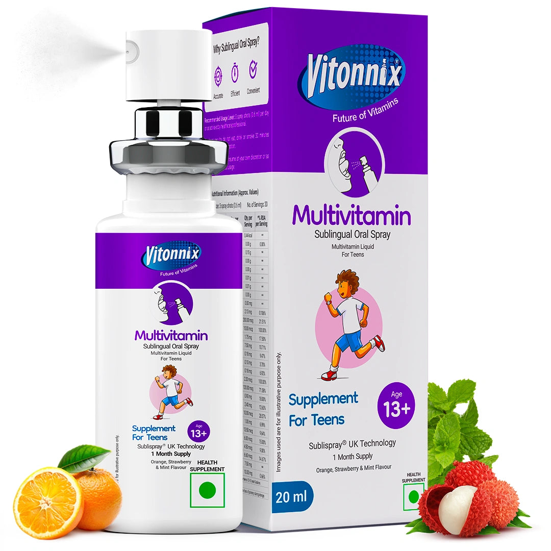 Multivitamin Sublingual Oral Spray For 13+